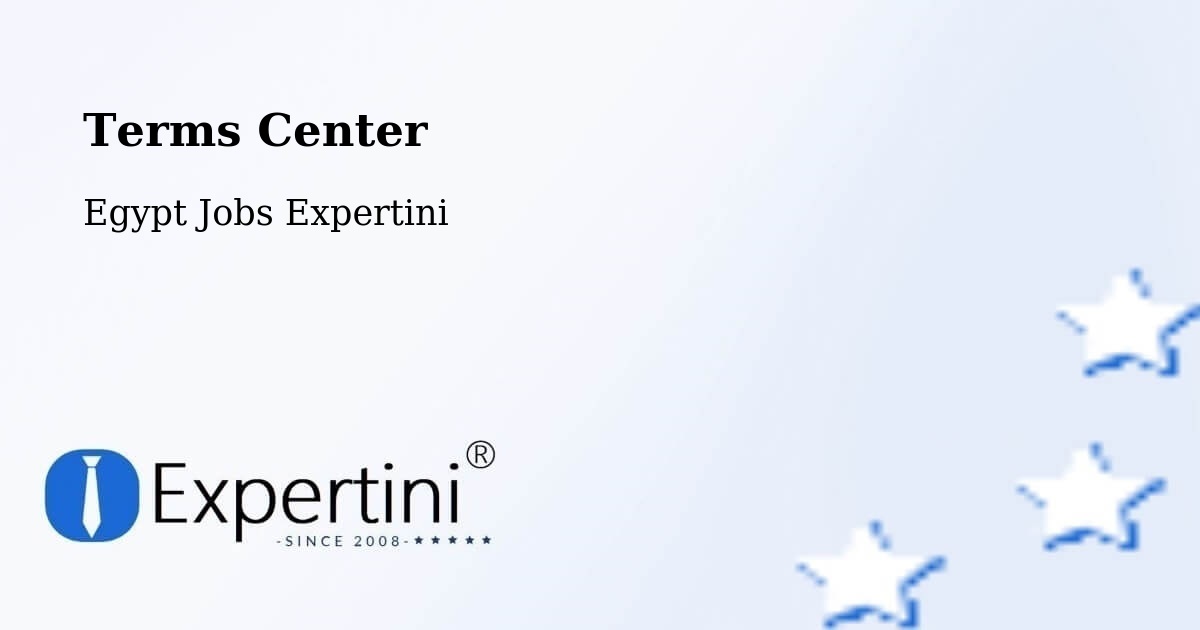 Terms of Service – Ismailia - Egypt Jobs Expertini
